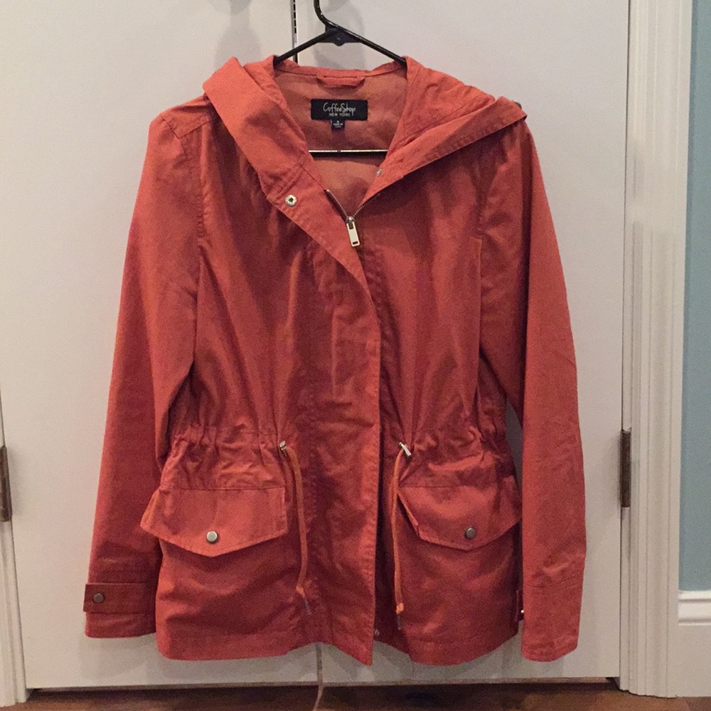 Rust orange spring/fall jacket